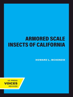 cover image of The Armored Scale Insects of California